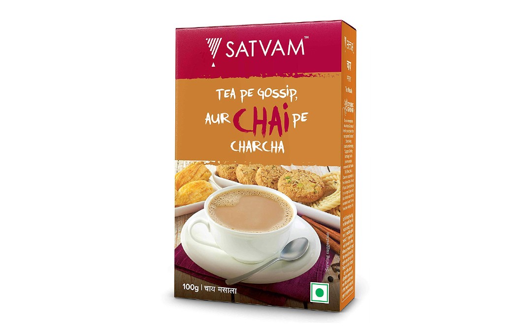 Satvam Tea Masala    Box  100 grams